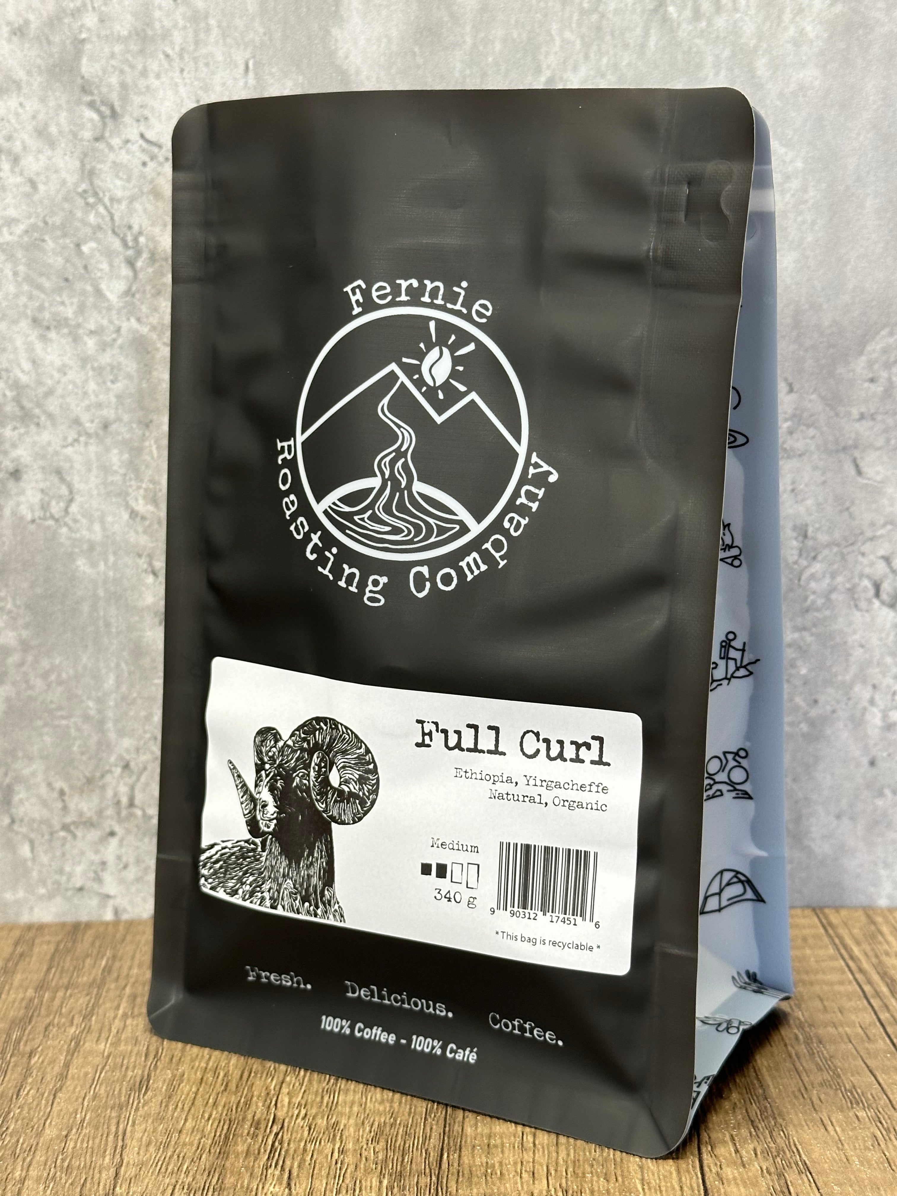 Full Curl - Light/Med Roast - Ethiopian Natural